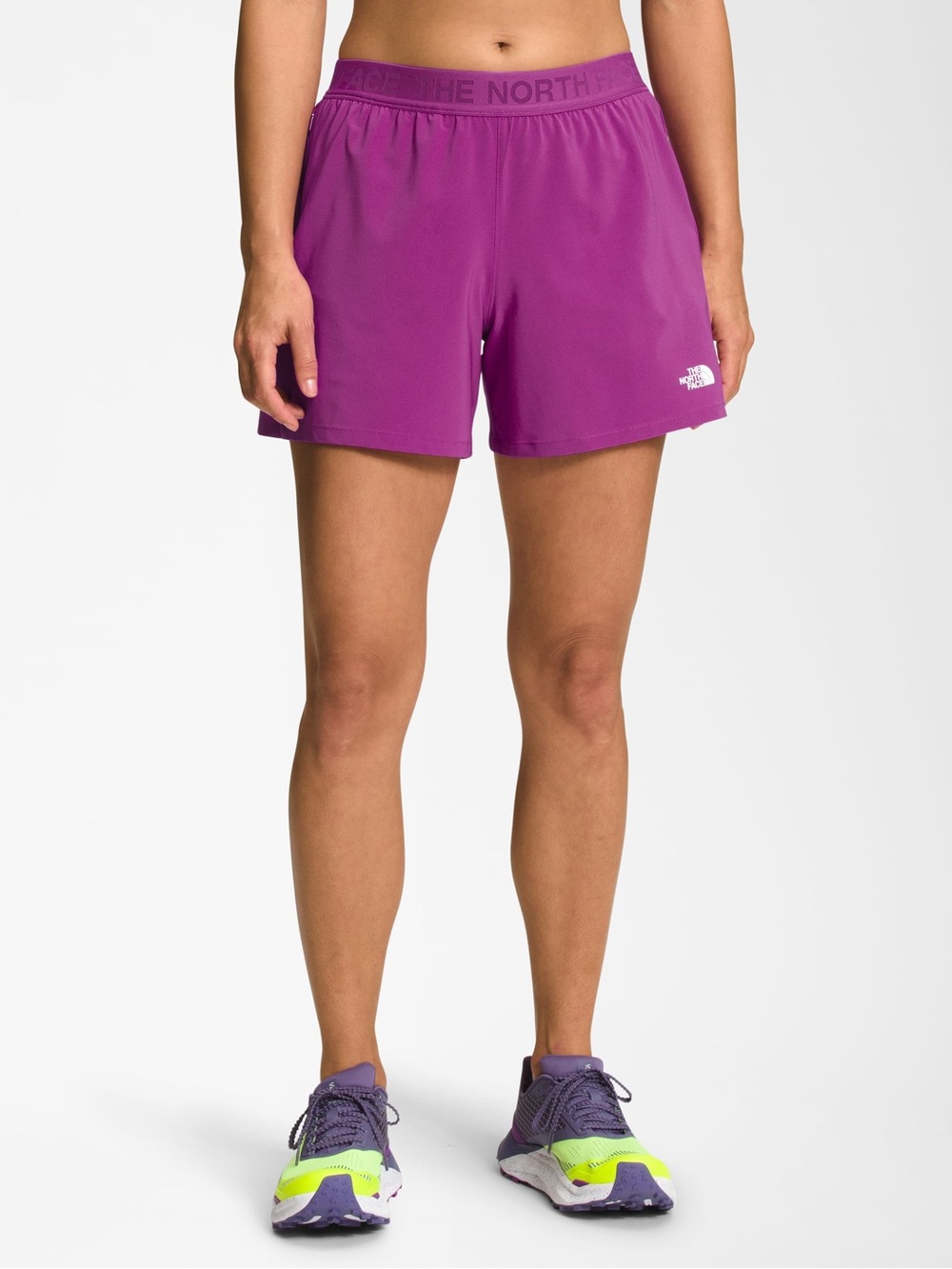 The North Face Wander Shorts Women's Size Large Cactus Flower Purple Like New!